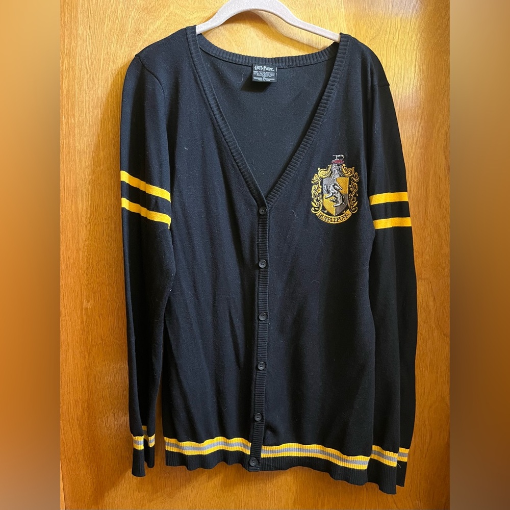 Hufflepuff Cardigan Sweater